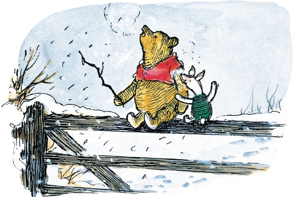 winnie the pooh original illustration