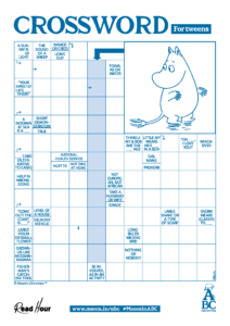 Read Hour Crossword 1 - Tweens