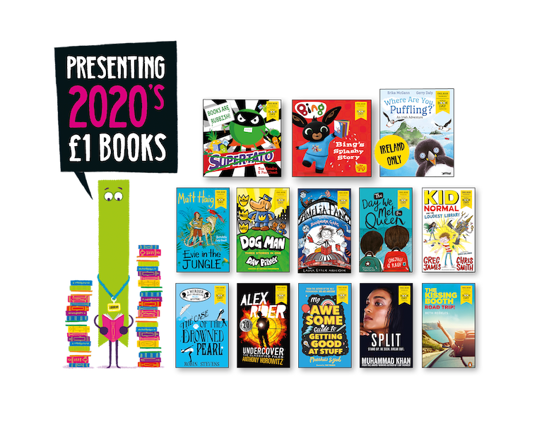 Take a sneak peek inside the 2020 1 books World Book Day