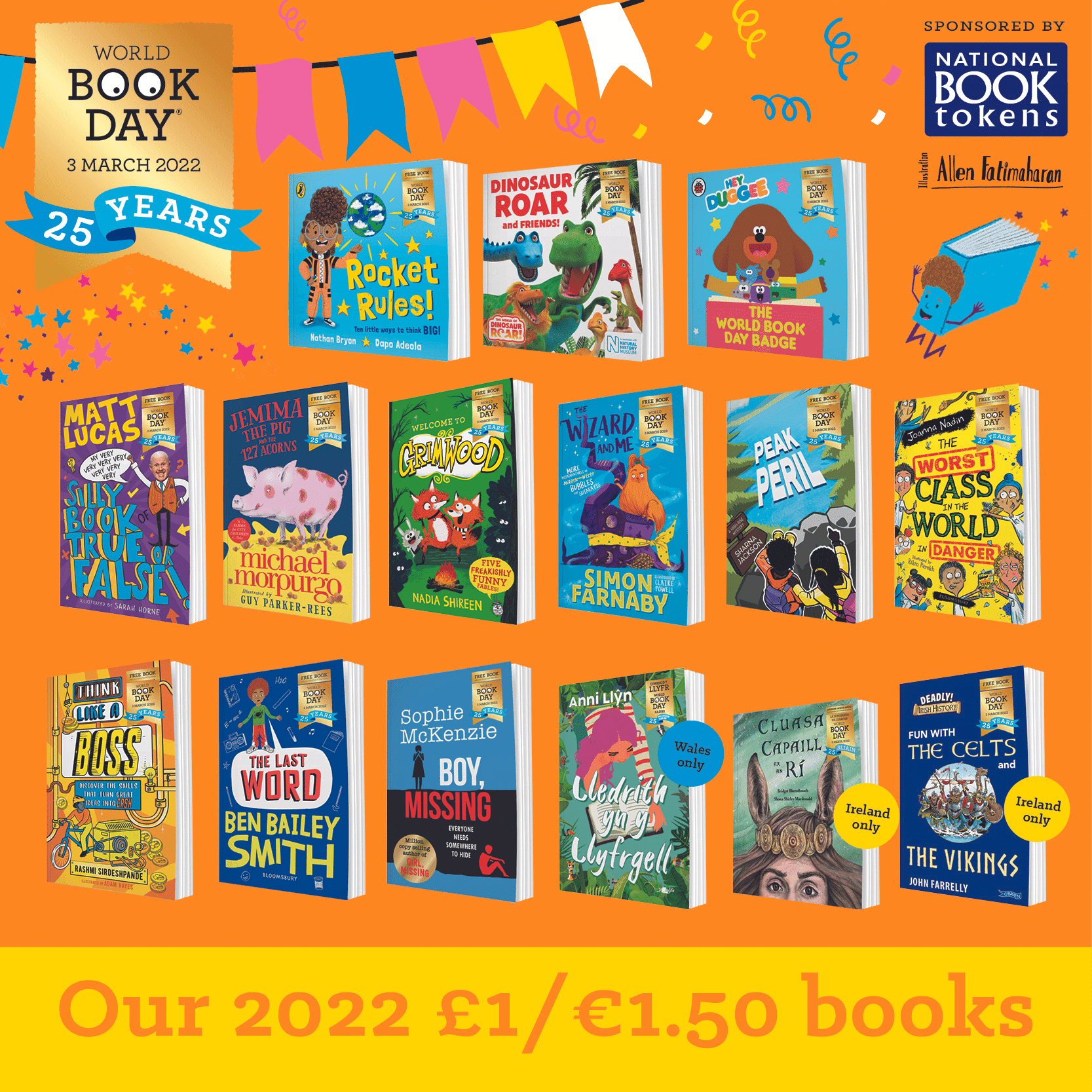 Our 2022 £1 books