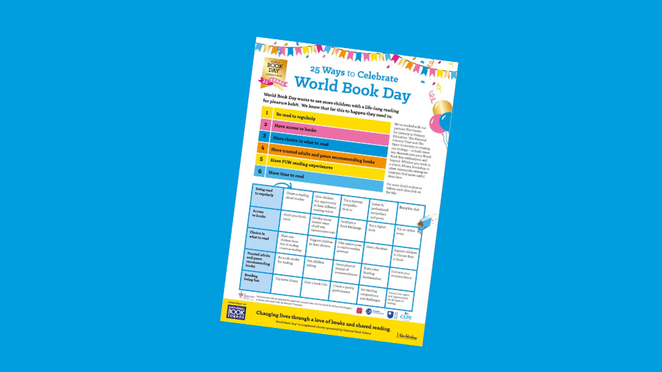 25 ways to celebrate World Book Day