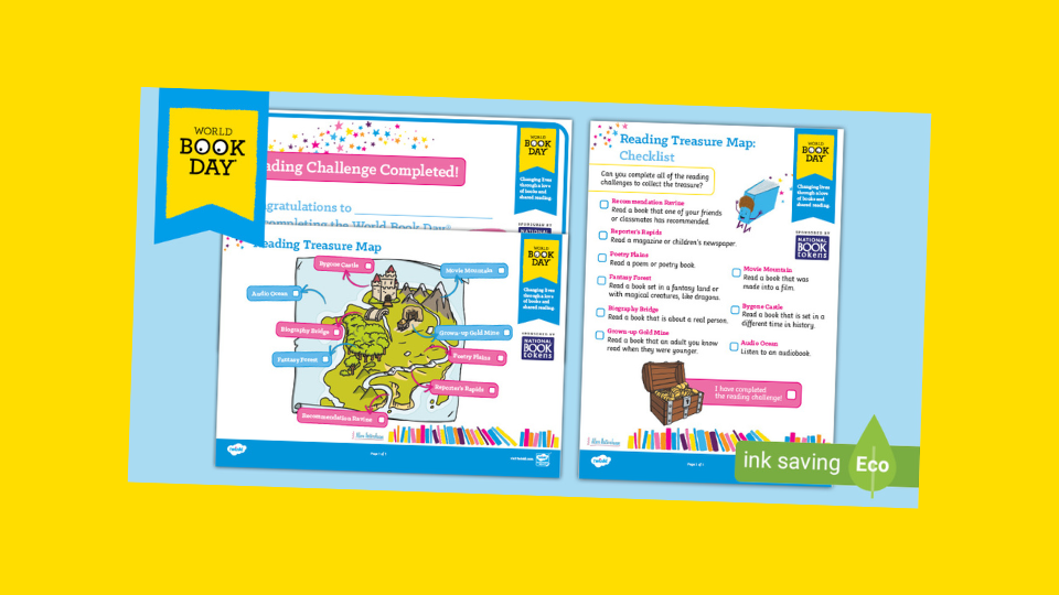 Reading Treasure Maps [Ages 5-7] (Twinkl resource)