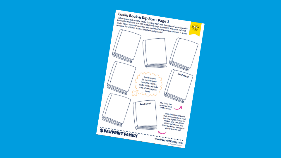 Lucky Dip Box – A Pawprint Family Resource