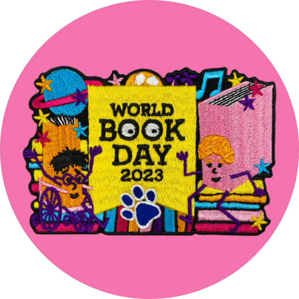 World Book Day 2023 - Pawprint Cloth Badge