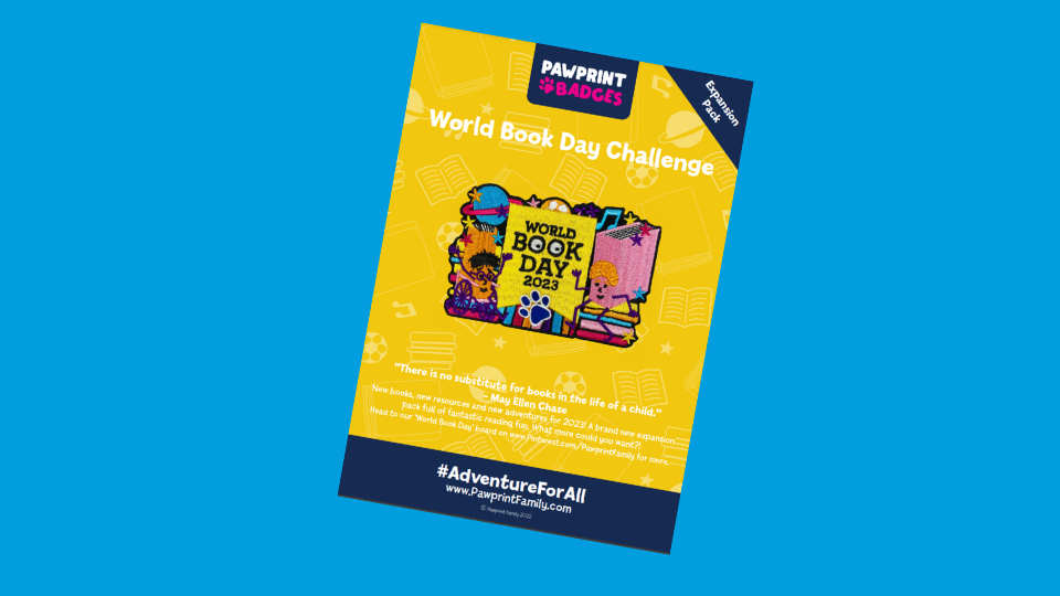World Book Day Challenge Pack- A Pawprint Family Resource