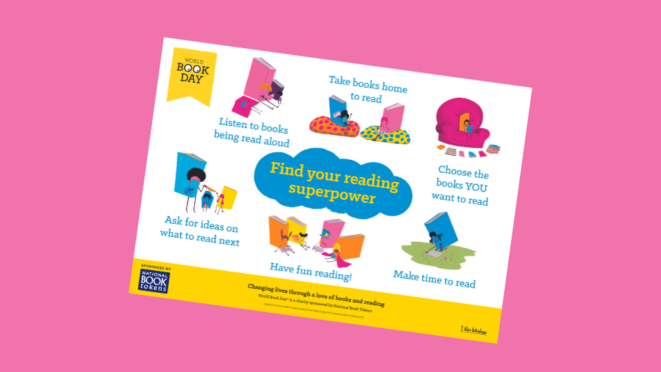 World Book Day Poster – 6 Principles of Reading for Pleasure