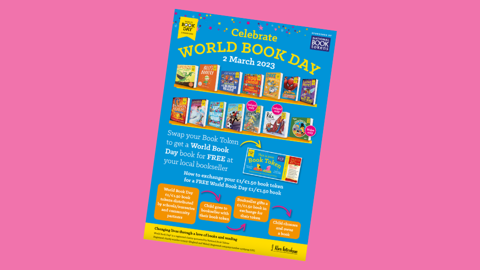 How to redeem your World Book Day £1/€1.50 book token
