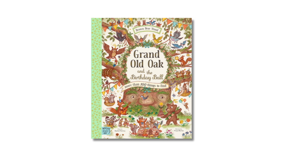 Image shows cover of Brown Bear Wood: Grand Old Oak and the Birthday Ball