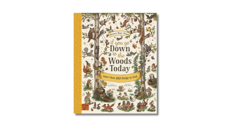 Image shows cover of Brown Bear Wood: If You Go Down to the Woods Today