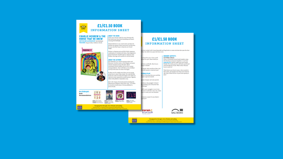 Charlie McGrew £1/€1.50 Book Information Sheet