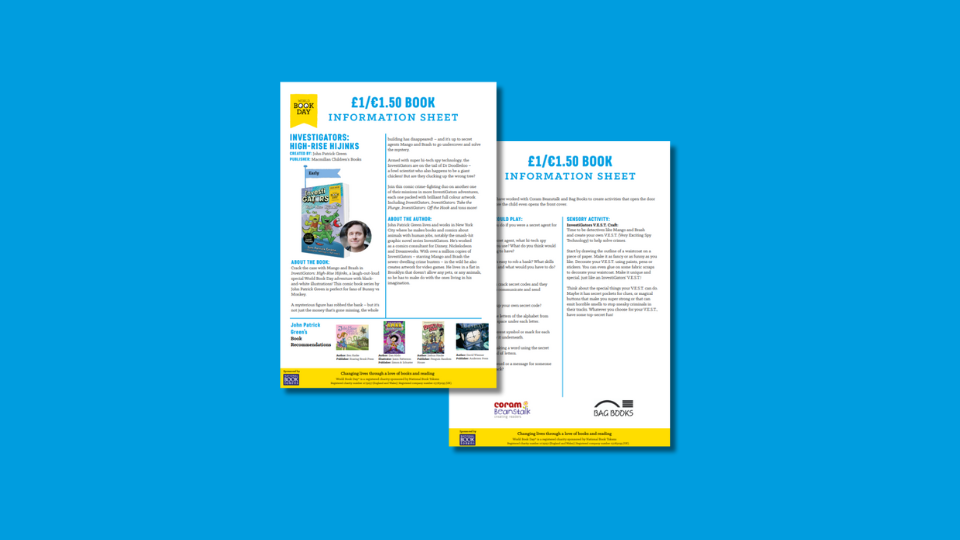 InvestiGators: Hi-Rise Hijinks £1/€1.50 Book Information Sheet
