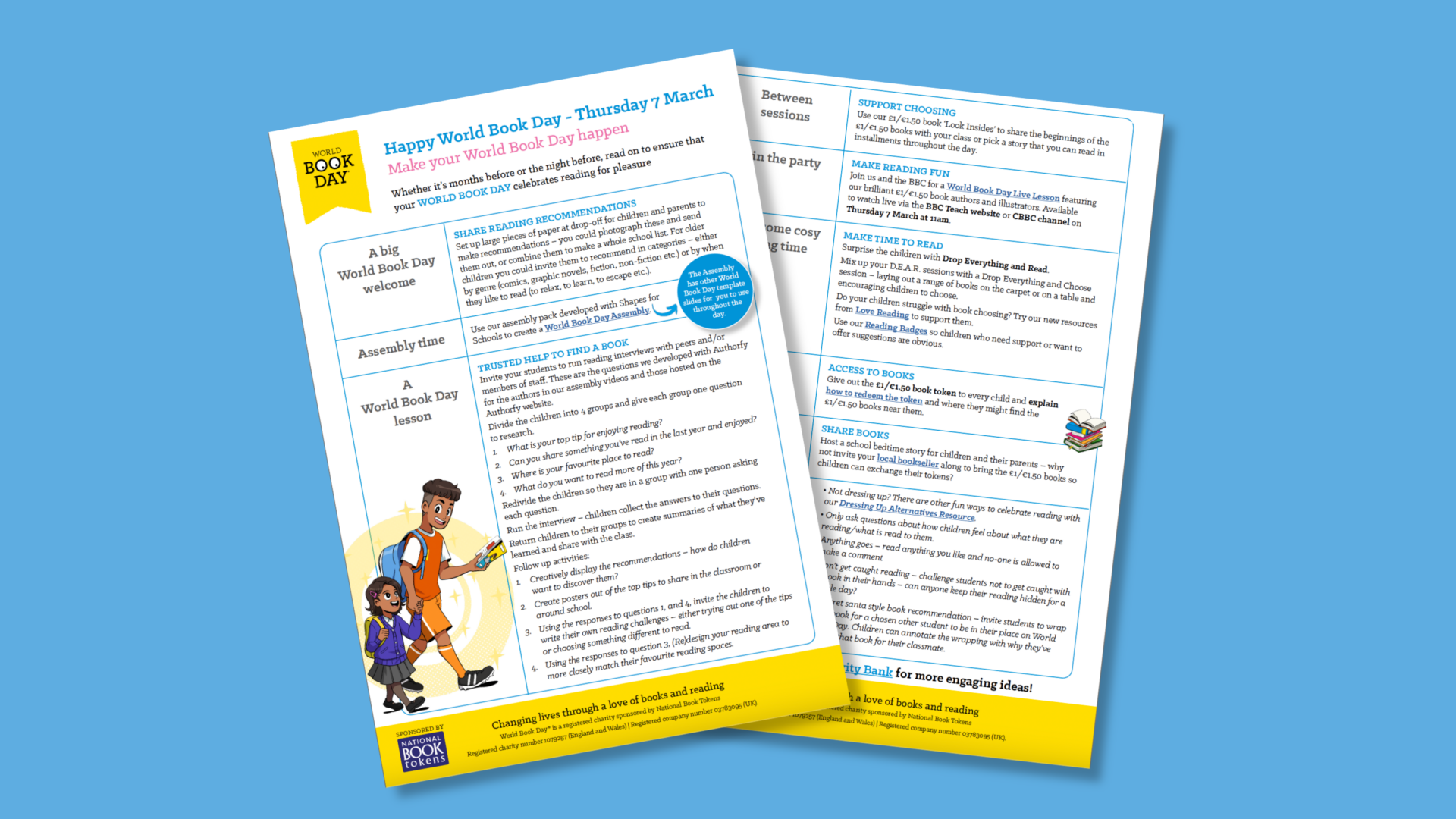 Make your World Book Day happen: Primary schools resource