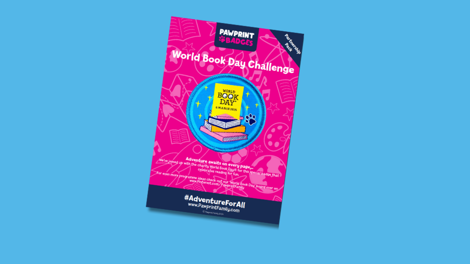 World Book Day 2025 Pawprint Challenge Pack