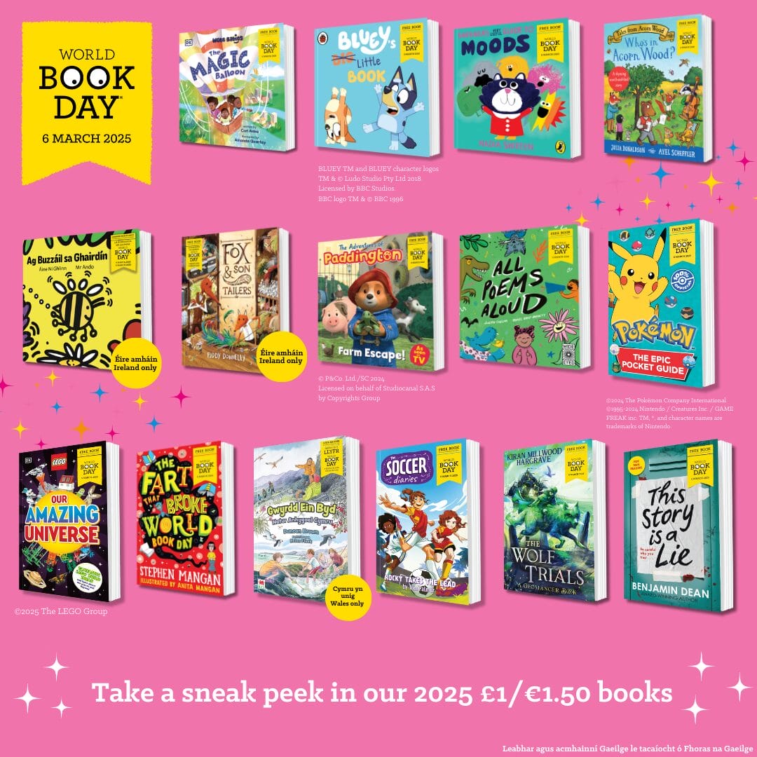 Take a look inside the 2025 £1/€1.50 books! - World Book Day