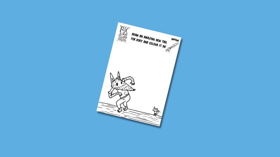 Fox and Son Tailers activity sheets