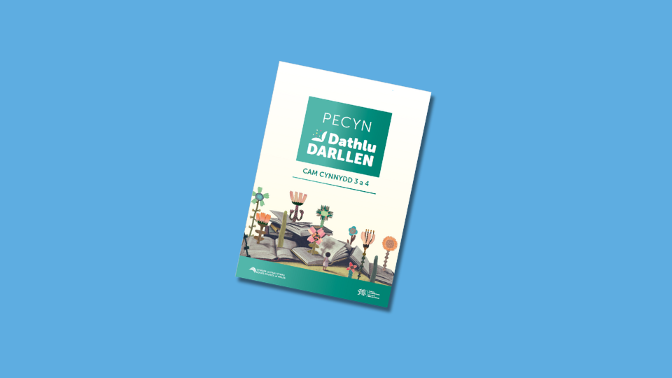 Pecyn Dathlu Darllen – Cam Cynnydd 3 a 4