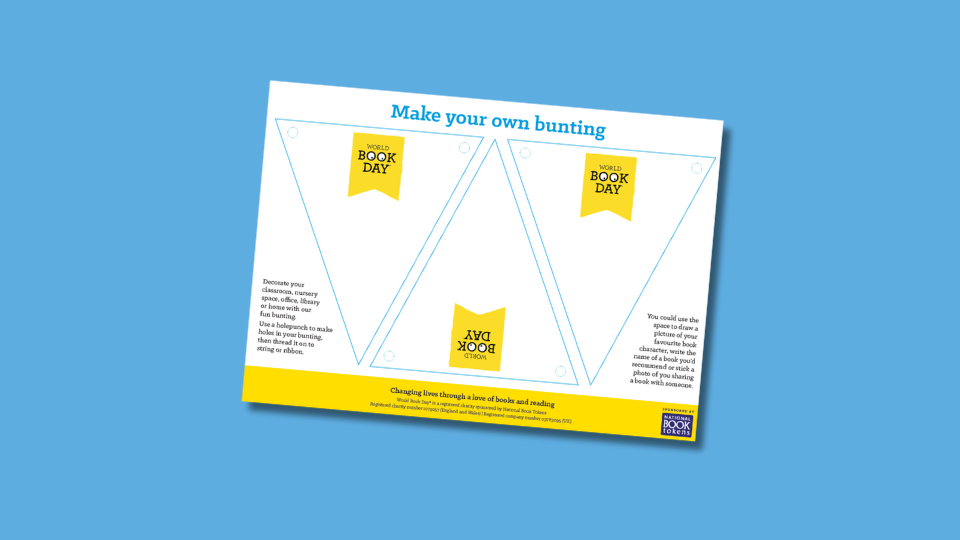 World Book Day 2025 Bunting