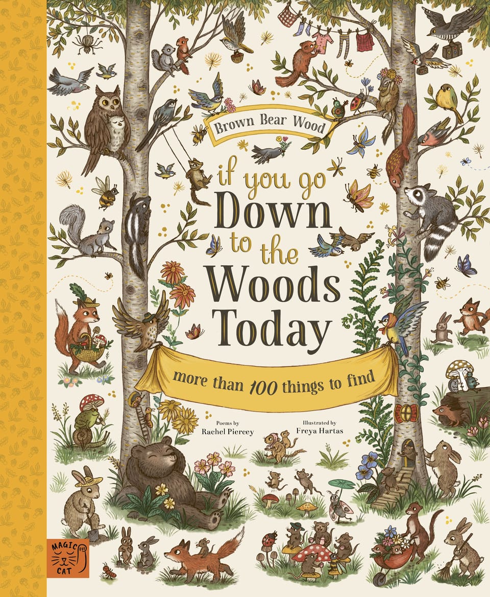 If you go down to the woods book cover