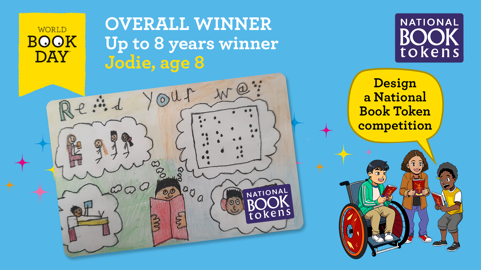 DESIGN A NATIONAL BOOK TOKEN 2024 WINNERS ANNOUNCED!