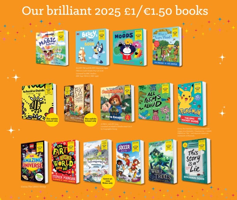 World Book Day reveals 2025 £1 books to encourage more children to Read Their Way